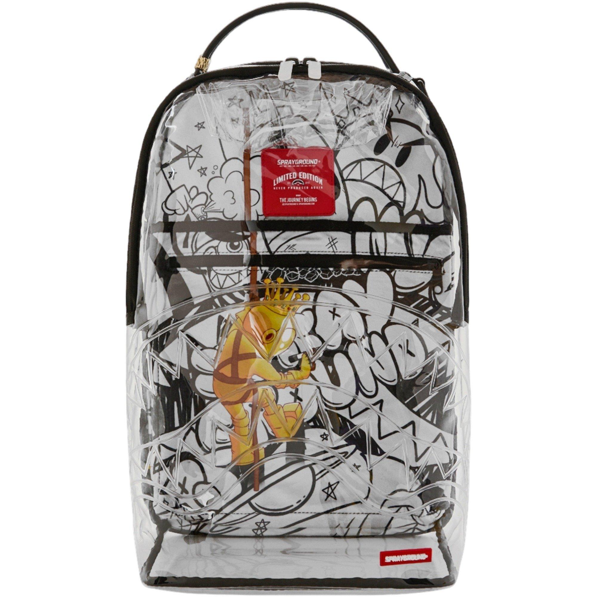Sprayground Astromane Backpack - Clear - CLEAR